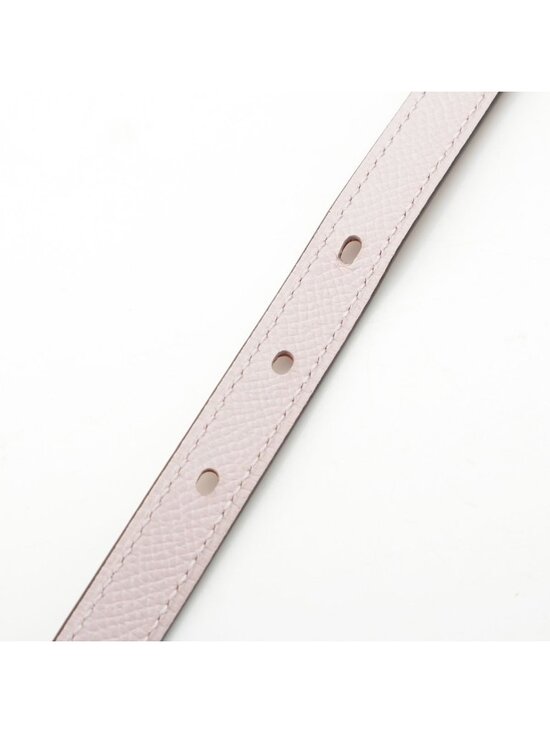 Hermes Epsom Swift Belt Mauvepere Gold 75
